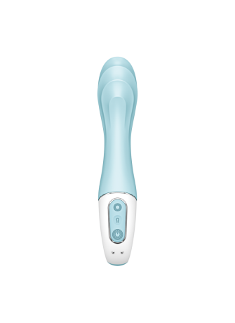 Vibromasseur gonflant connecté bleu USB Air Pump Vibrator 5+ Satisfyer - CC597802